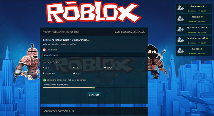 Free Roblox Premium No Human Verification